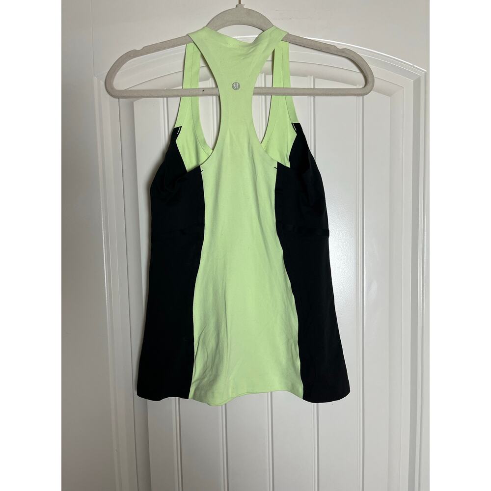 Lululemon | Women's S Cool Racerback Surf Bonded - Faded Zip/Black - Picture 3 of 3